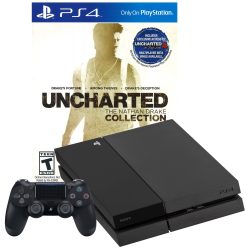 Refurbished PS4 500GB Console with Uncharted: The Nathan Drake Collection