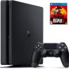 PlayStation 4 Console - 1TB Slim Edition with PS4 Game Red Dead Redemption 2