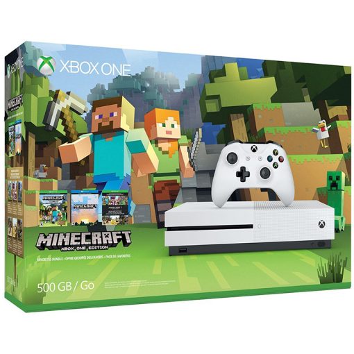 Microsoft Xbox One S 500GB Console - Minecraft Bundle