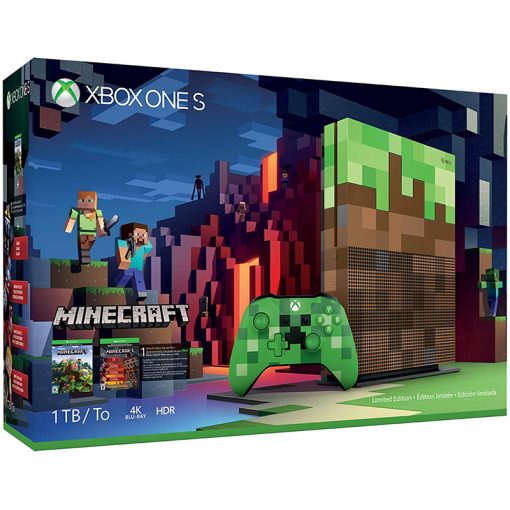 Microsoft Xbox One S 1TB Limited Edition Console - Minecraft Bundle - Image 2