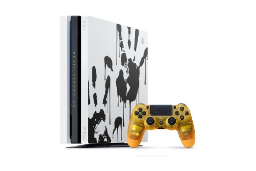 PlayStation 4 Pro 1TB Limited Edition Death Stranding Console Bundle