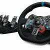 Logitech Driving Force G29 Gaming Racing Wheel With Pedals For PS4 PS3 (open box)