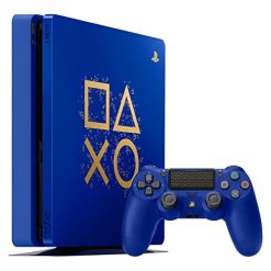 PlayStation 4 Slim 1TB Limited Edition Console - Days of Play Bundle
