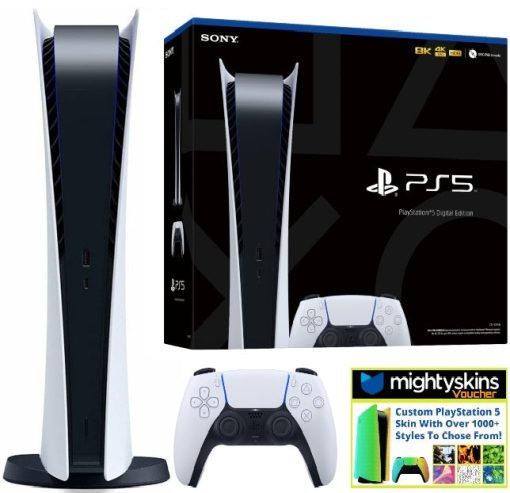 Sony PlayStation 5 PS5 Digital Edition Version Video Game Console